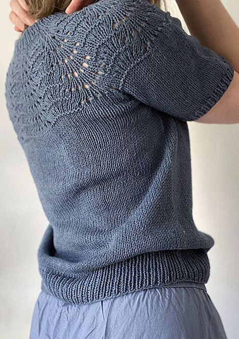 Hovedbilde Peacock tee - leKnit