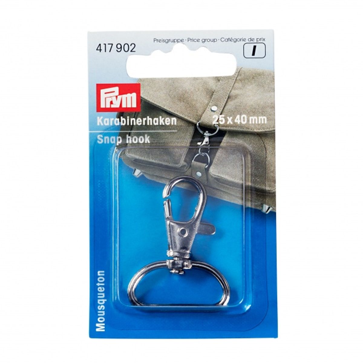 Karabinkrok 25*40 mm