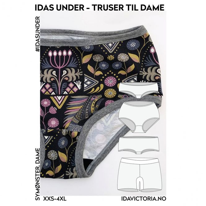 Hovedbilde Idas Under, truser til dame ...