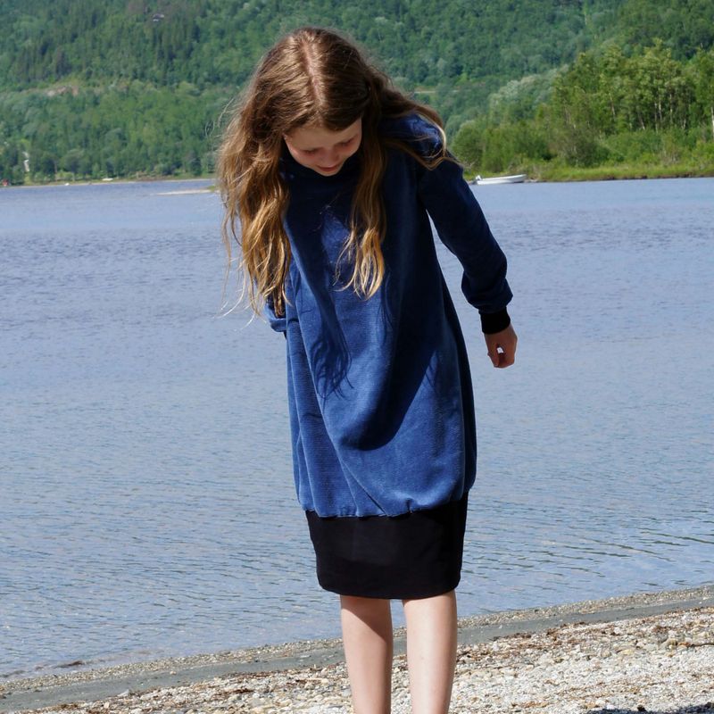 Kiddie Hoodie  lang & kort genser til barn (92-170) Mønster, PA
