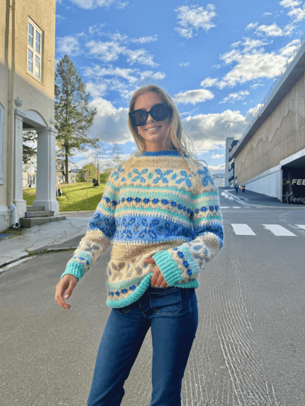 Genser til byen - rosa
