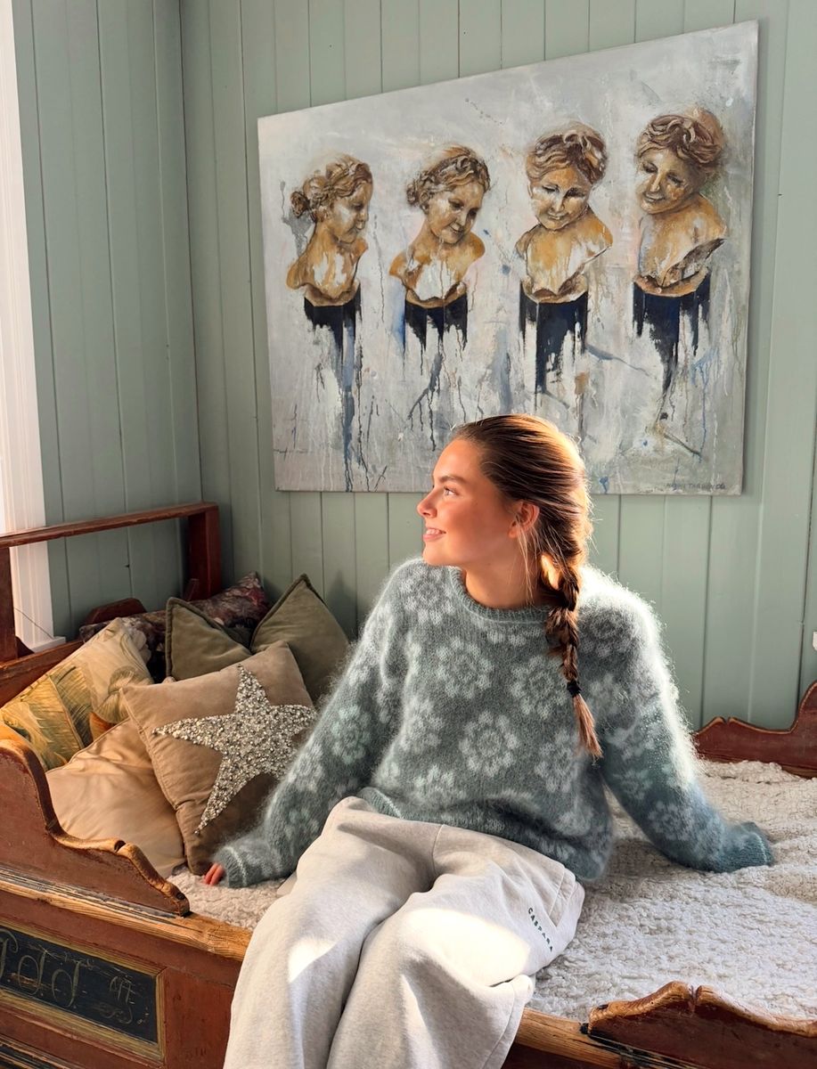 Mari Sweater - Patina grønn