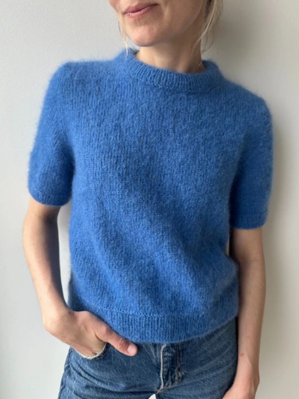 Poppy Tee - Tynn Silk Mohair