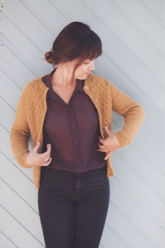 Klassisk Smock -Cardigan