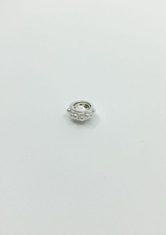 Bling knapp 18 mm miniperler
