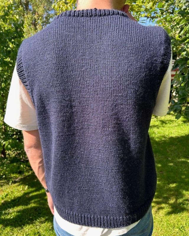 Novice Slipover Man (oppskrift)