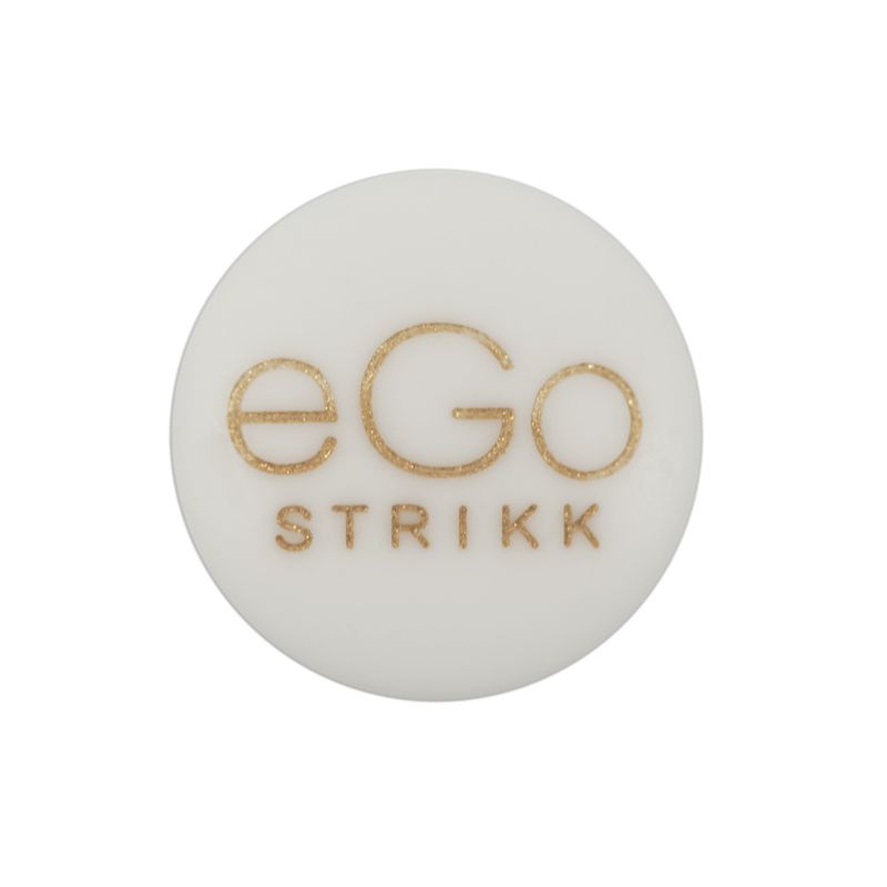 Hvit Egostrikk 18mm