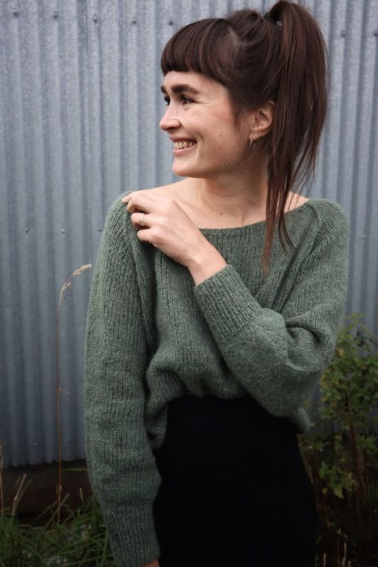 Cropped Wester Sweater
