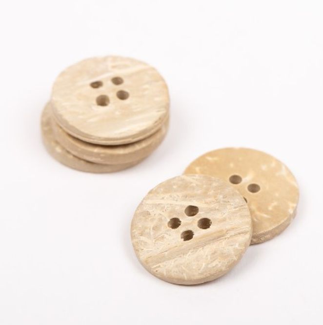Hovedbilde Blek kokosnøtt, 20 mm