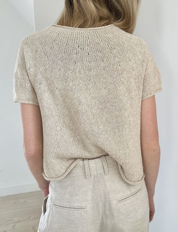 Plain Yoke Tee 20 (oppskrift)