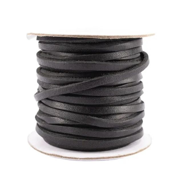 Hovedbilde Skinnreim Sort 0,3 cm