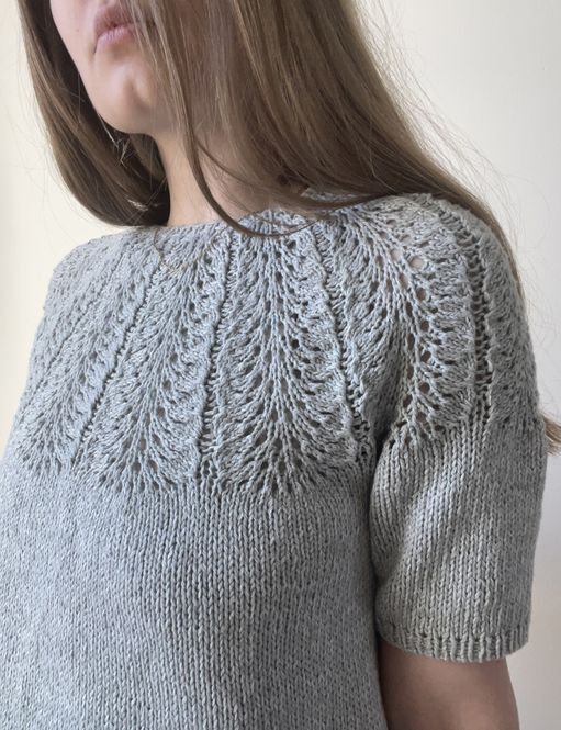 Hovedbilde LeKnit - Palme Tee