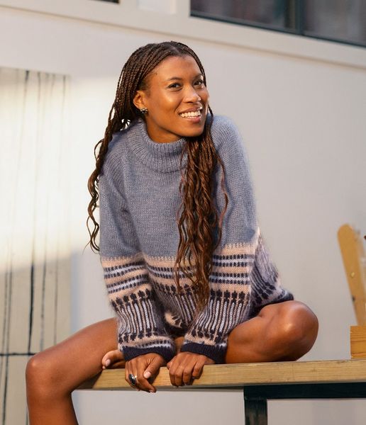 Hovedbilde Vilma genser (oppskrift)