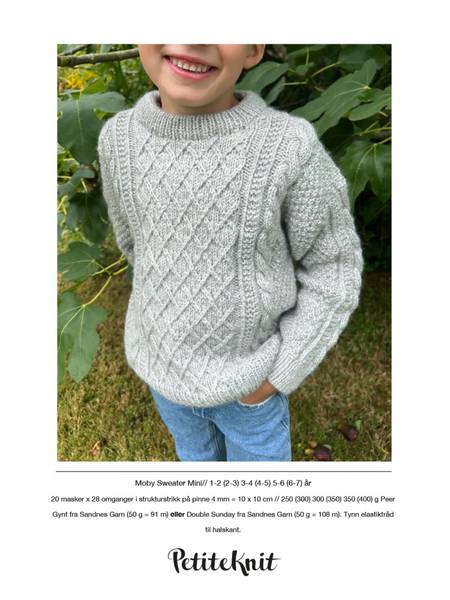 Bilde av Moby Sweater Mini (papir)