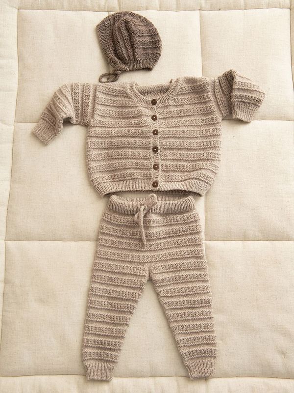 Filip Cardigan, Pants & Bonnet Baby
