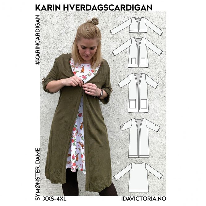 Hovedbilde Karin hverdagscardigan ...