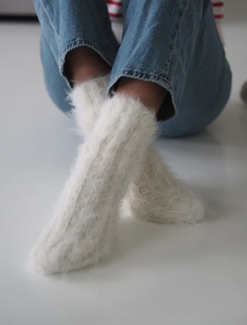 Hovedbilde Fuzzy sokker (papirformat)