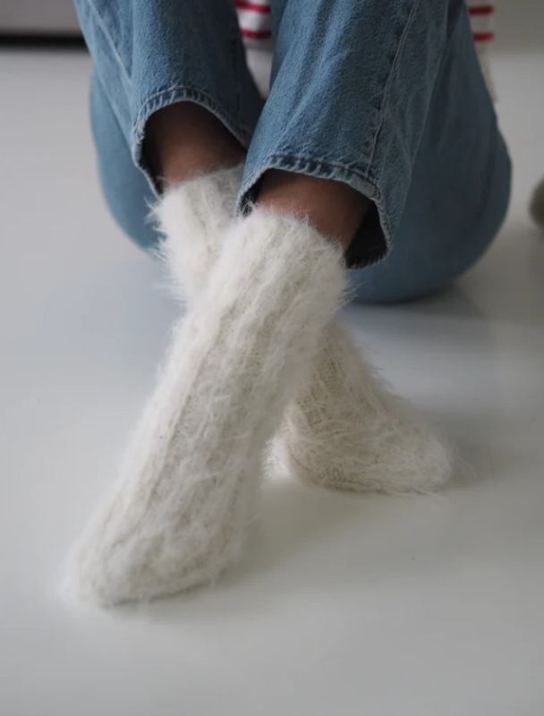 Fuzzy sokker (papirformat)