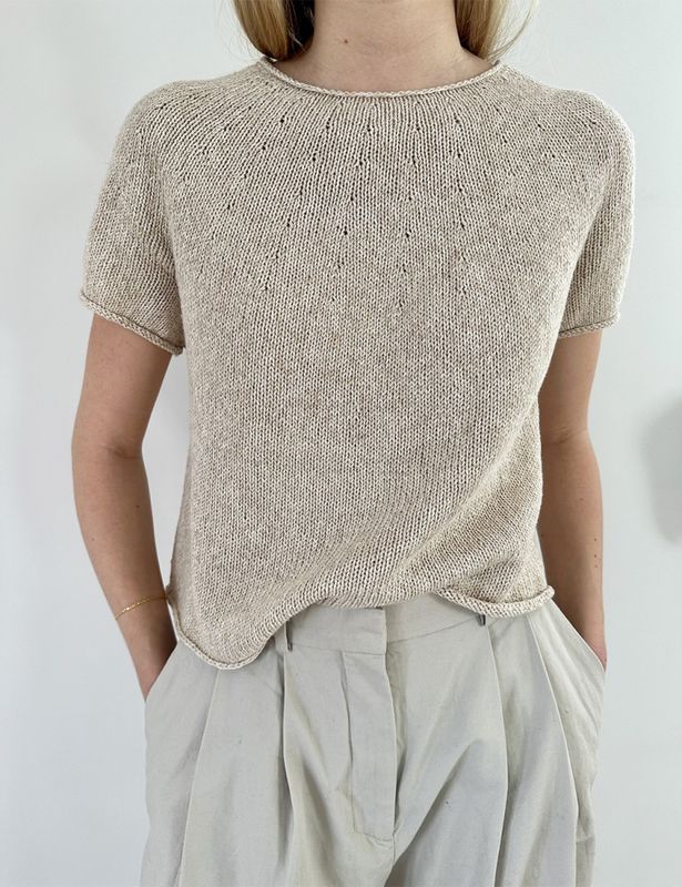 Plain Yoke Tee 20 (oppskrift)
