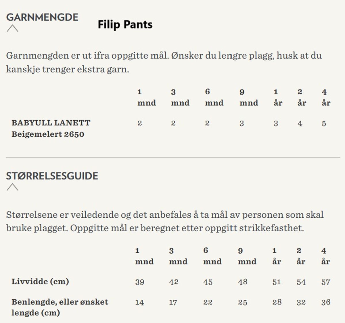  Fillip Cardigan, Pants & Bonnet Baby - 2413 Nr. 4a, b  og c