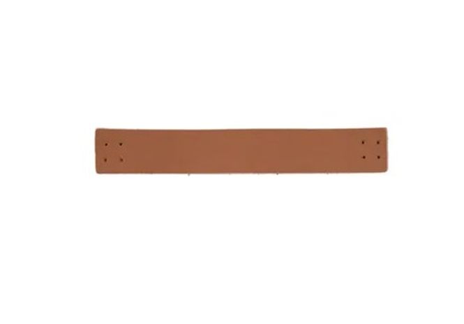 Hovedbilde Skinnlapp Brun 100x15mm, sys ...