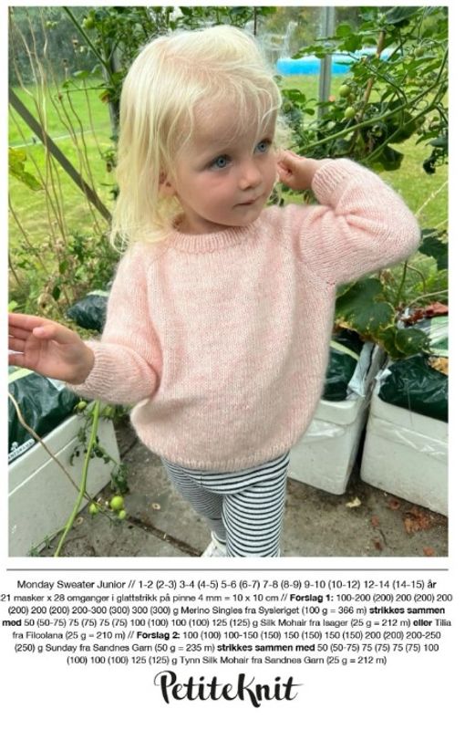 Monday Sweater Junior (papir)