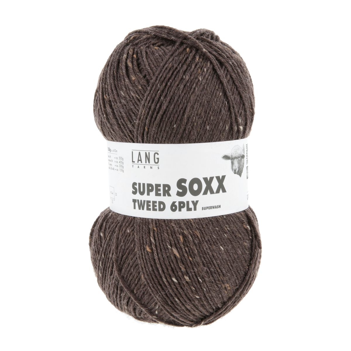 Super Soxx Tweed 6-ply