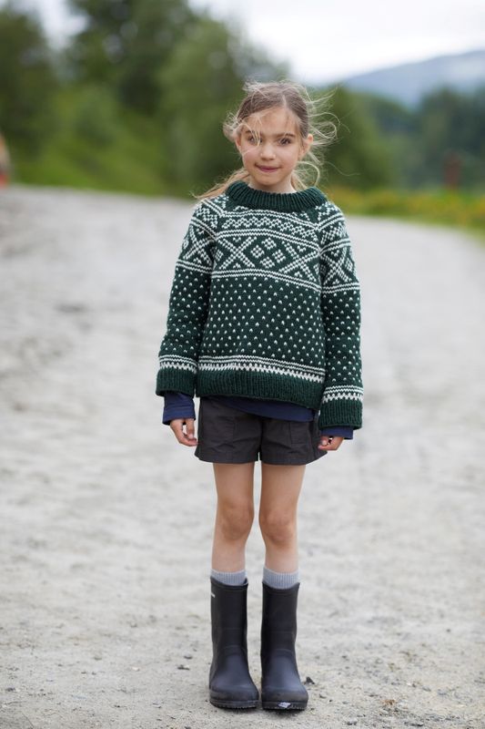 Setesdalgenser til barn (Fivel)