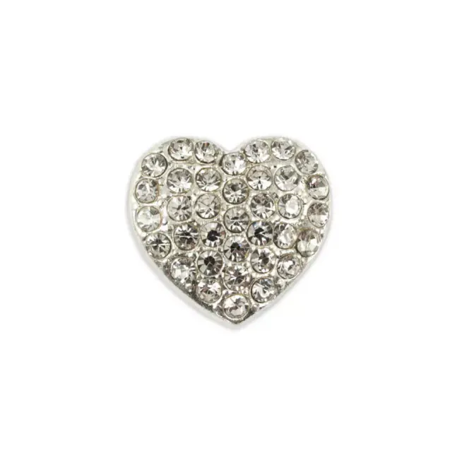 Hovedbilde Knapp 19 mm Metall/Diamant