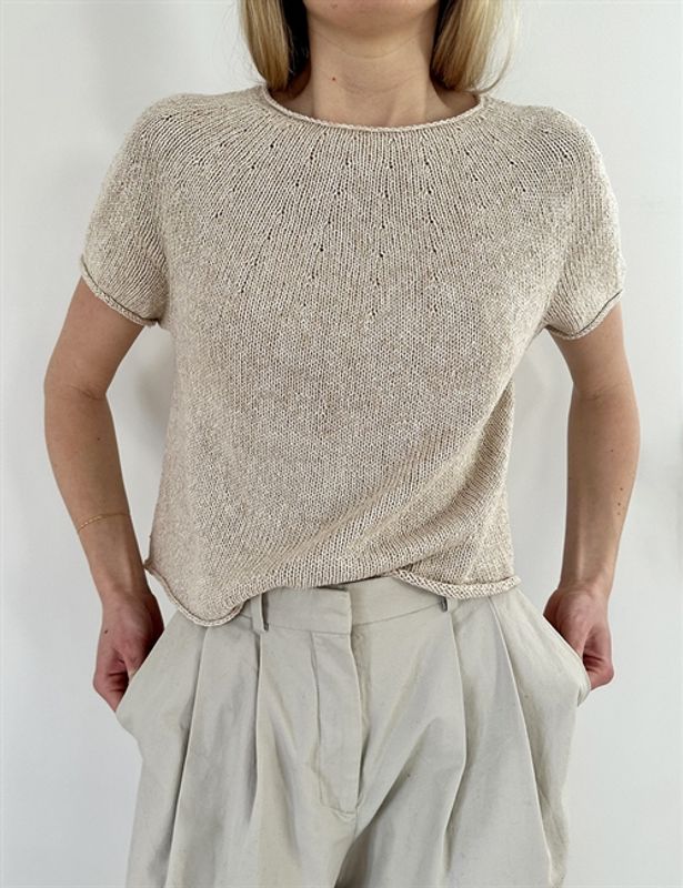 Plain Yoke Tee 20 (oppskrift)