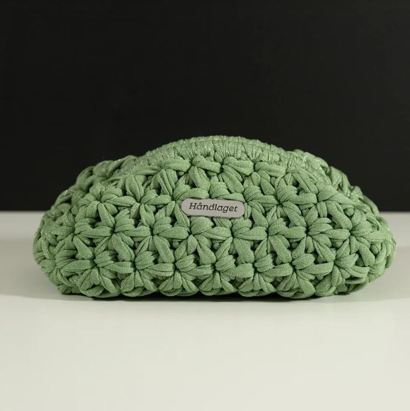 Jasmine Shimmer Clutch Small