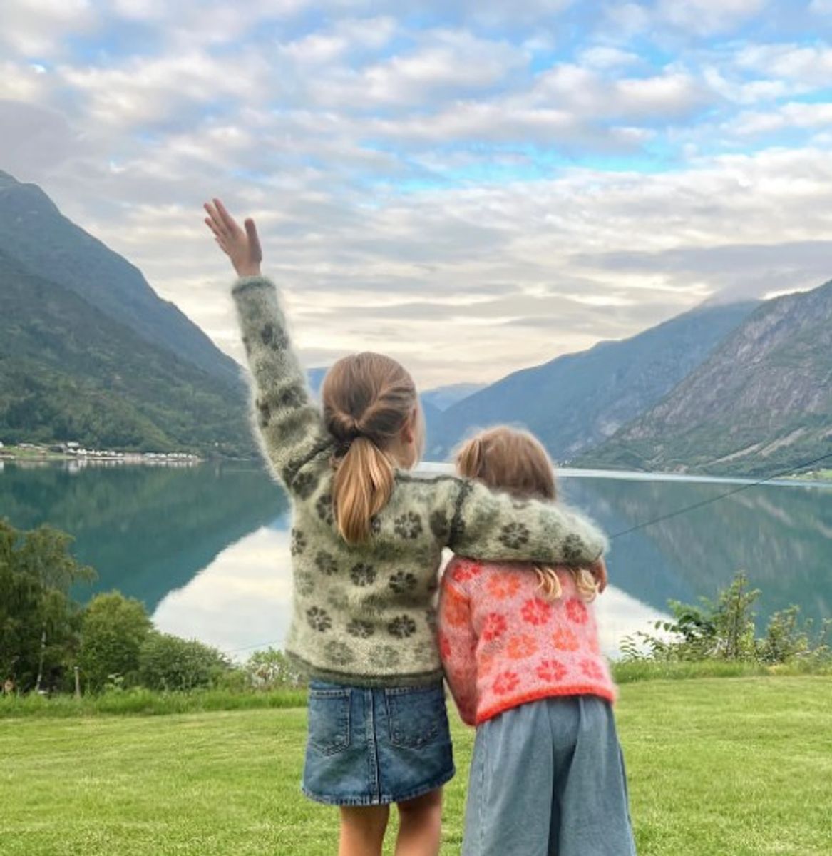 Mini Mari Sweater - Korall/rosa