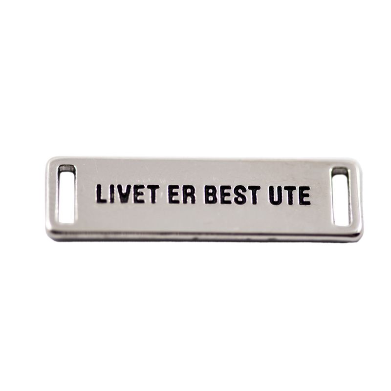 Merke Metall Sølv Livet er
