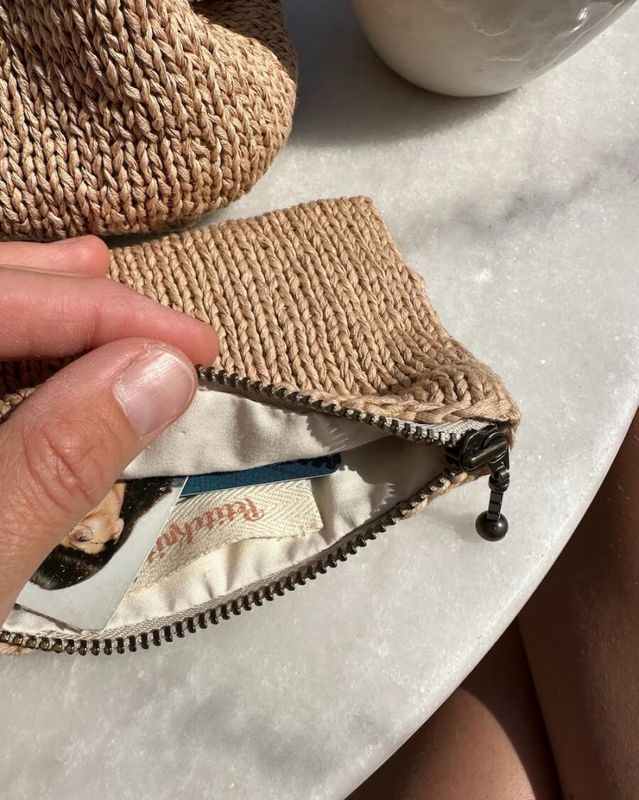 Fôr til liten purse.  Honey Purse, Marie Purse, Technicolor Purs