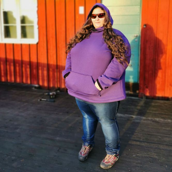 Hovedbilde Hilda Hoodie, lang & kort ...