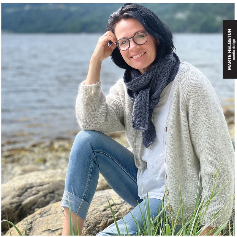 Fletteskjerf i Fargespill (oppskrift)