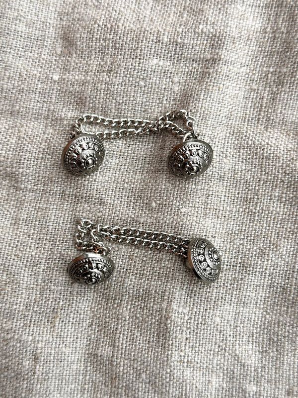 Knapper med lenke, 14 mm