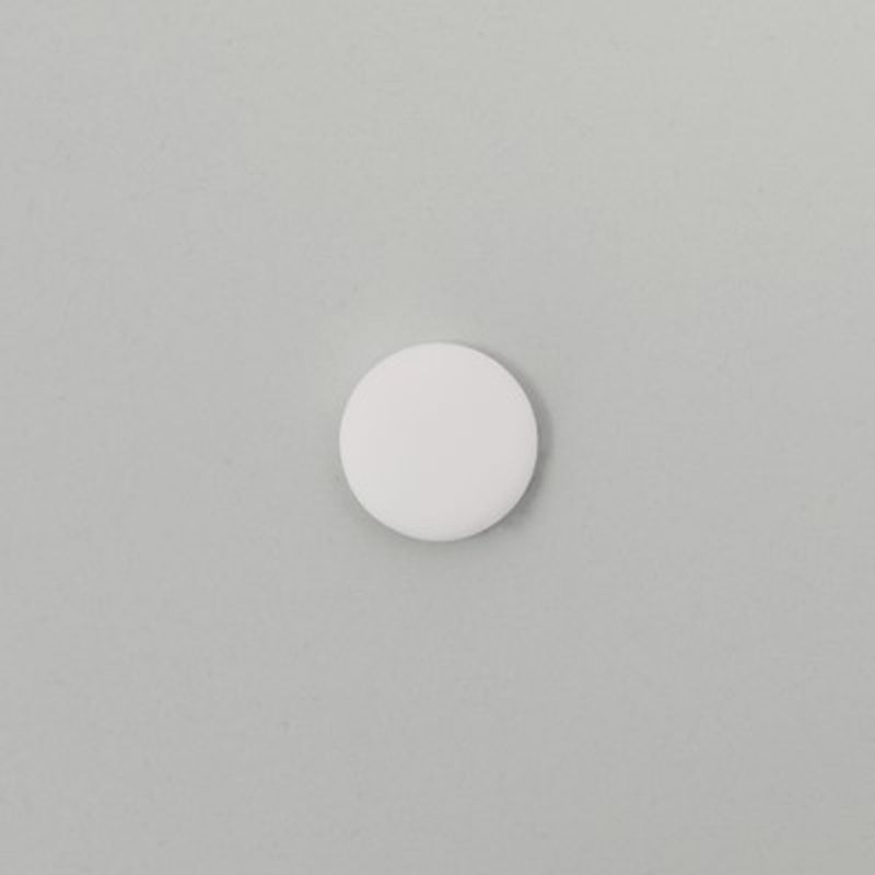 Knapp 15mm Hvit